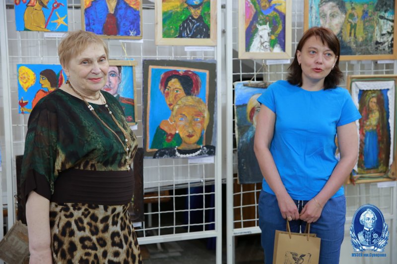 Выставка художественных работ Валентины Шохалевич.
