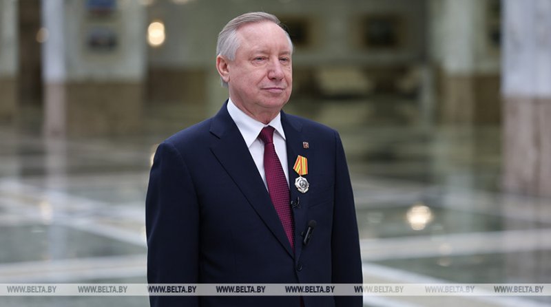 Почётный гость из Санкт-Петербурга